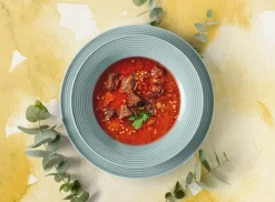 Beat serviesset 12-delig, Arctischblauw