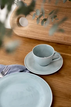 Beat serviesset 30-delig, Arctischblauw