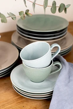 Beat serviesset 30-delig, Arctischblauw