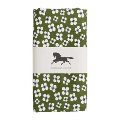 Belle Amie tafellaken, Donkergroen, 145x220 cm