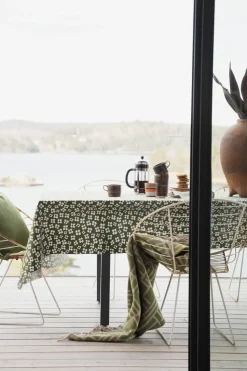 Belle Amie tafelzeil per meter, Donkergroen