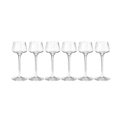 Bernadotte borrelglas 6-pack, 4cl