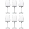 Bernadotte rodewijnglas 6-pack, Kristalline