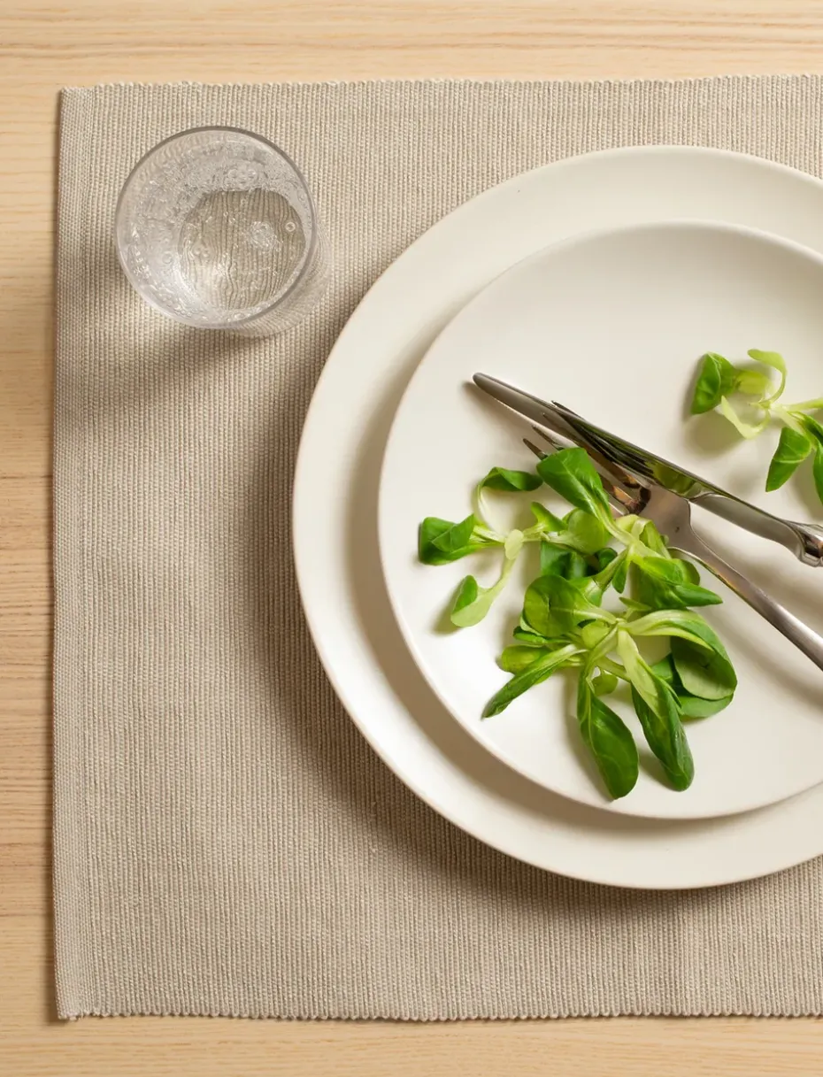 Bistro placemat 36x47 cm 2-pack, Zand