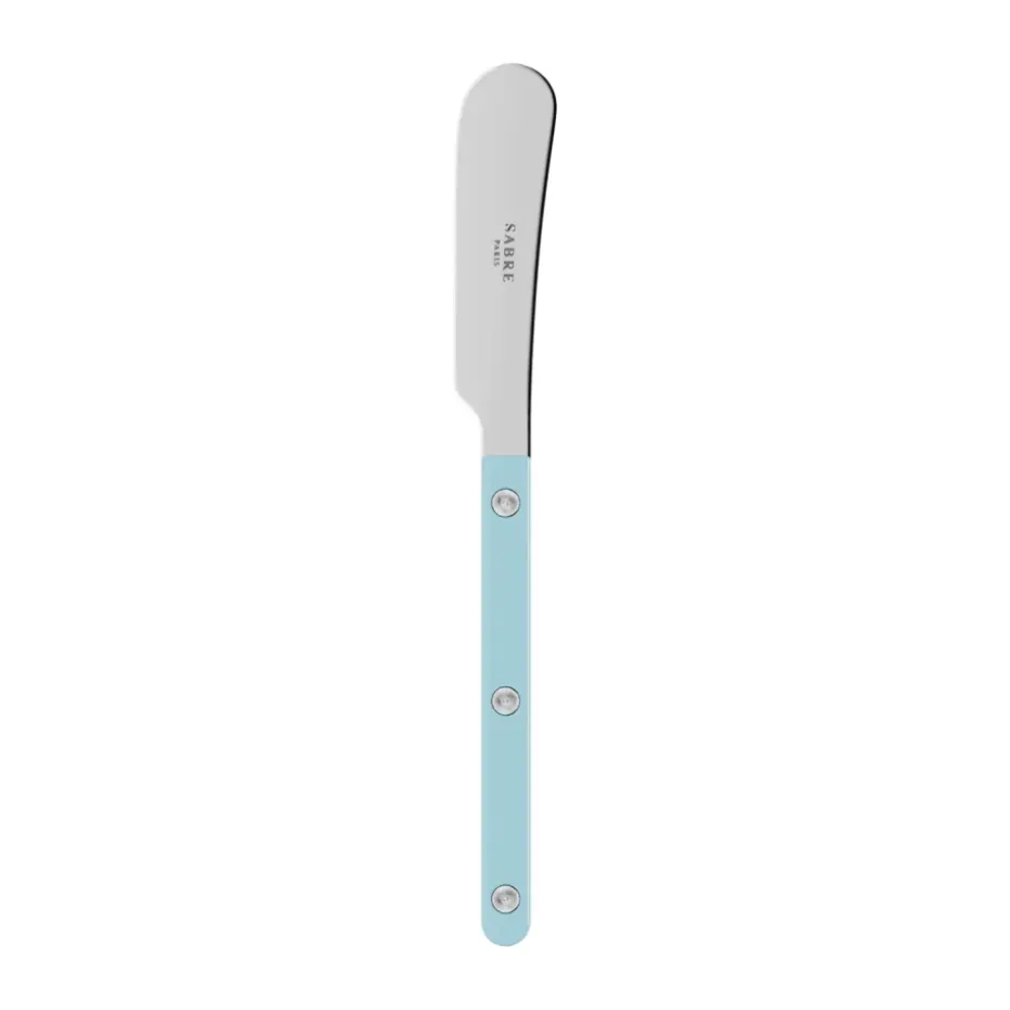 Bistrot solid botermes 14 cm, Pastelblauw