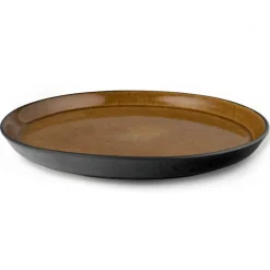Bitz bord gastro Ø27 cm, Zwart-amber