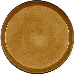 Bitz bord gastro Ø27 cm, Zwart-amber