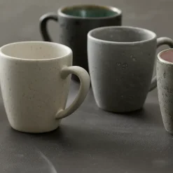 Bitz mok 19 cl zwart, Zwart-groen