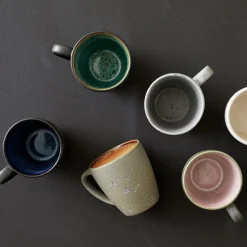 Bitz mok 19 cl zwart, Zwart-groen