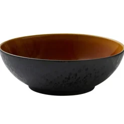 Bitz saladekom Ø30 cm, Zwart-amber