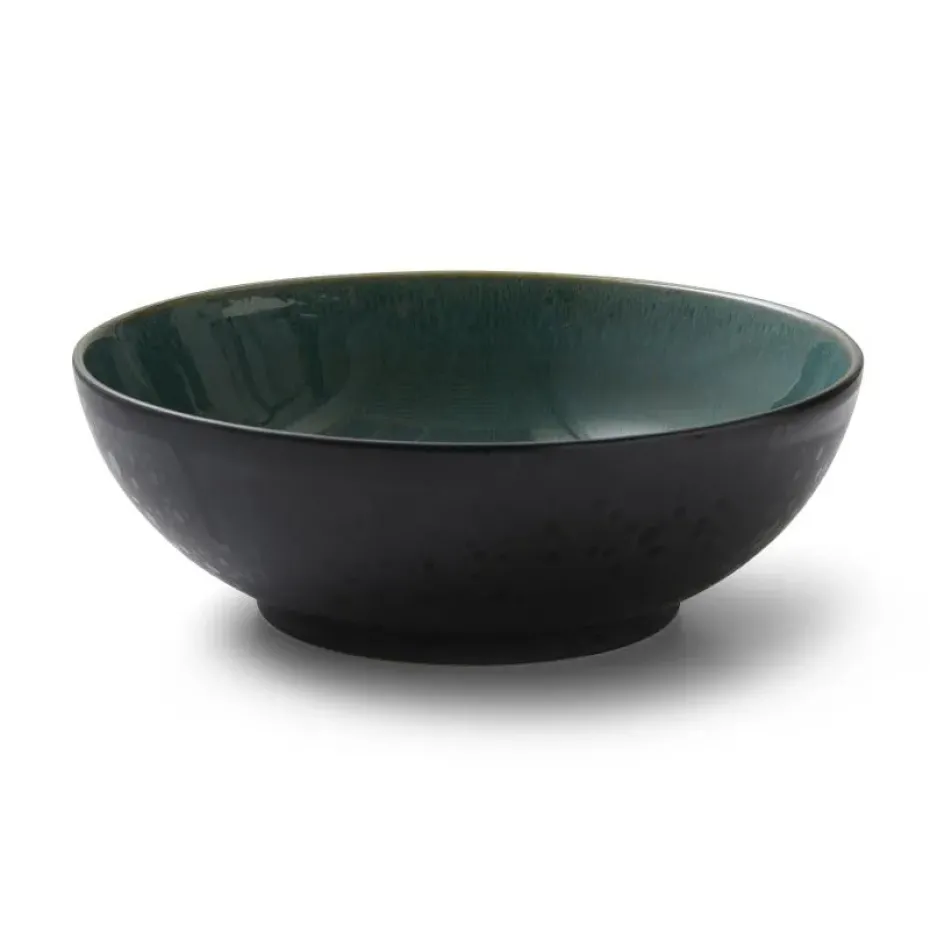 Bitz saladekom Ø30 cm, Zwart-groen
