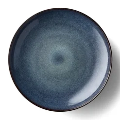 Bitz schaal Ø 40 cm zwart, Zwart-donkerblauw