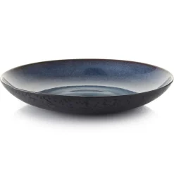 Bitz schaal Ø 40 cm zwart, Zwart-donkerblauw