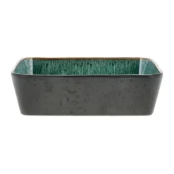 Bitz schotel rechthoekig 21x28 cm, Black-green