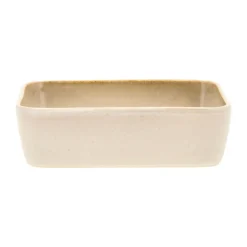 Bitz schotel rechthoekig 14x19 cm, Cream white