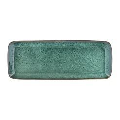 Bitz serveerschaal 38x14 cm, Zwart-groen