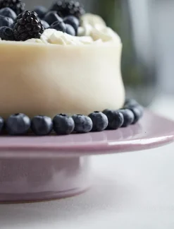 Bitz taartbord op voet Ø30 cm, Light pink