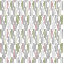 Blader tafelzeil, pastel