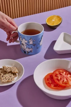 Blauwe Moomin mok speciaal, 40 cl