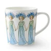 Blåklint mok met oor, 40 cl.