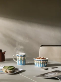 Blåklint schaal, 50 cl.