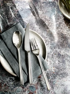 Blockley dinerlepel glanzend, Roestvrij staal