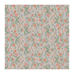 Blomglänta tafelkleed 145x145 cm, Multi