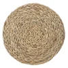 Bloomingville gevlochten placemat, Ø 35 cm.