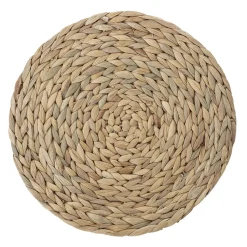 Bloomingville gevlochten placemat, Ø 35 cm.