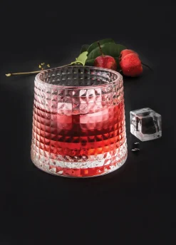 Blossom whiskeyglas 16 cl 4-pack, Transparant