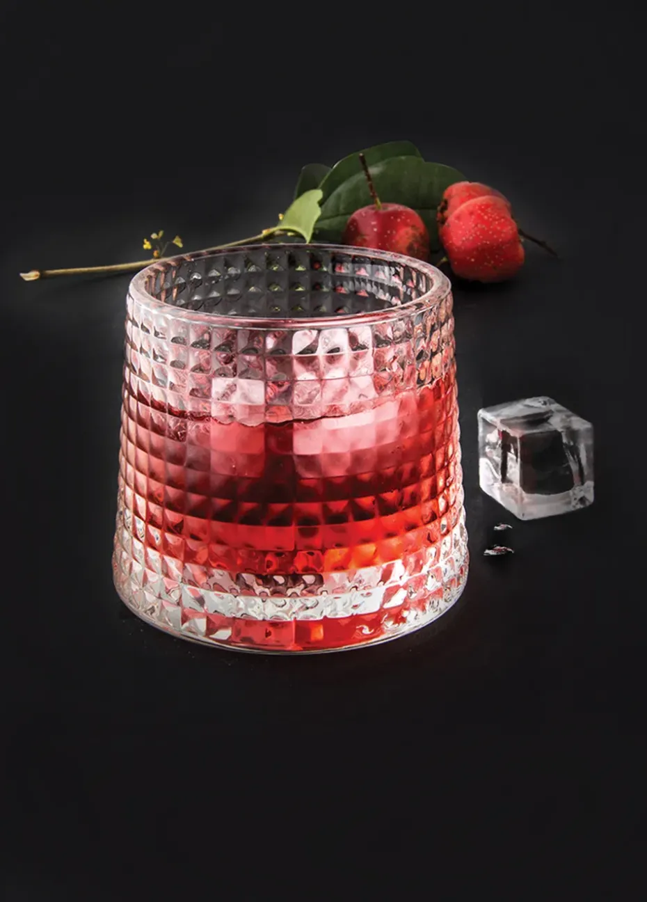 Blossom whiskeyglas 16 cl 4-pack, Transparant