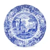 Blue Italian dinerbord, 27 cm