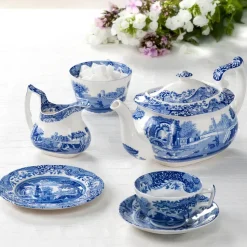 Blue Italian ontbijtbord, 20 cm