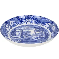 Blue Italian pastabord, 23 cm
