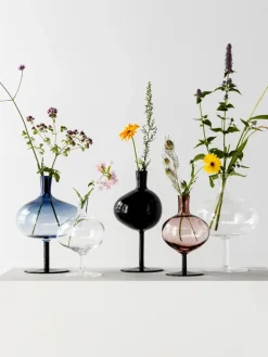 Bod fles 230 mm, Wijnrood