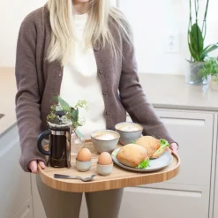 Bosign dienblad curveline large 34x47 cm, Wilgenhout