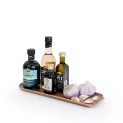 Bosign houten dienblad leaf, Walnoot