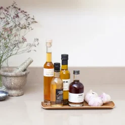 Bosign houten dienblad leaf, Walnoot