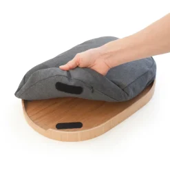 Bosign schootdienblad curveline medium 26x39 cm, Wilgenhout