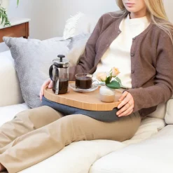 Bosign schootdienblad curveline medium 26x39 cm, Wilgenhout