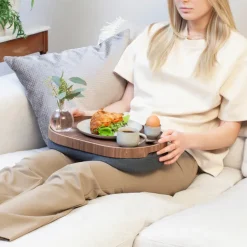 Bosign schootdienblad curveline medium 26x39 cm, Walnoot