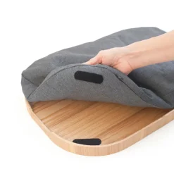 Bosign schootdienblad curveline large 34x47 cm, Wilgenhout