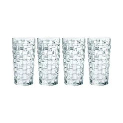Bossa Nova longdrinkglas 39,5 cl 4 stuks, Helder