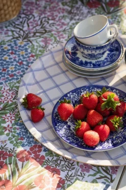 Botanic Garden tafelloper 45x150 cm, Multi-Blauw