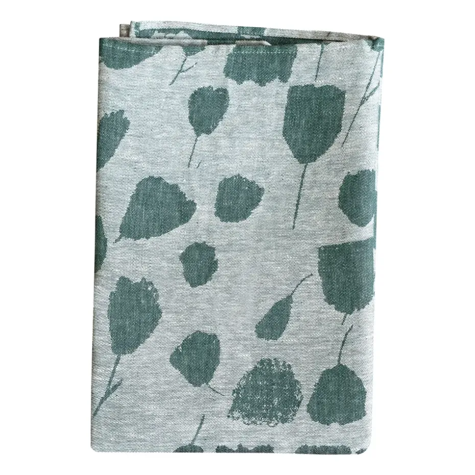 Bouquet tafelkleed 147x147 cm, Groen-off-white