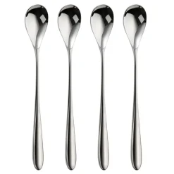 Bourton Bright lattelepel, 4 stuks, Roestvrij staal