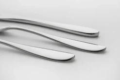 Bourton Bright lattelepel, 4 stuks, Roestvrij staal