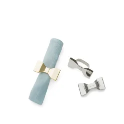 Bowie servetring 2-pack, Messin