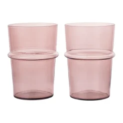 Boya drinkglas hoog 45 cl 2-pack, Mauve