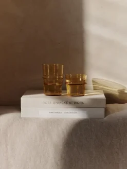 Boya drinkglas hoog 45 cl 2-pack, Yellow